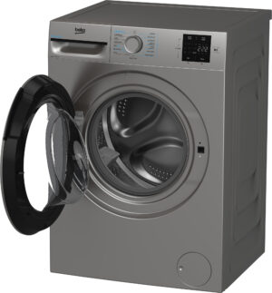 Beko BMN3WT3841S 8kg 1400 Spin EnergySpin Washing Machine - Silver - Image 8
