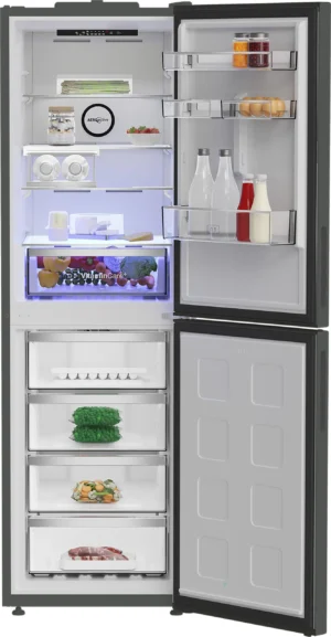 Blomberg VitaminCare+ KND24692VG  59.7cm 50/50 Total No Frost AeroActive  Fridge Freezer - Graphite - Image 6