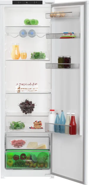 Blomberg SST4455VI VitaminCare+ 54cm Integrated Tall Larder Fridge - White - Image 2