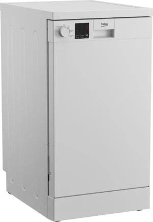Beko DVS05C20W Slimline Dishwasher - White - 10 Place Settings - Image 2