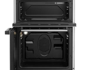 Beko EDC634S 60cm Double Oven Electric Cooker with Ceramic Hob - Silver - Image 3