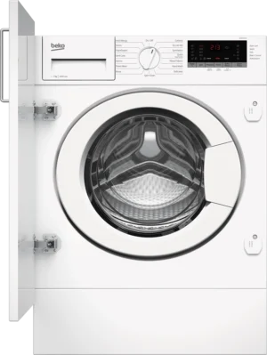 Beko WTIK74151F 7kg 1400 Spin Integrated RecycledTub Washing Machine - White - Image 2