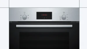 Bosch HHF113BR0B 59.4cm Serie 2 Built In Electric Single Oven with 3D Hot Air - Stainless Steel - Image 3
