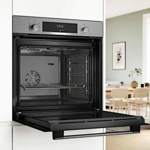 Bosch HQA534BS3B 59.4cm Built In Electric Single Oven - Stainless Steel - Image 3