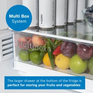 Bosch KGN34NLEAG 60cm 50/50 Frost Free Fridge Freezer - Silver - Image 11