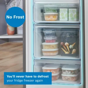 Bosch KGN34NLEAG 60cm 50/50 Frost Free Fridge Freezer - Silver - Image 10