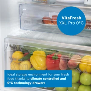 Bosch KGN392WDFG 60cm 70/30 Frost Free Fridge Freezer - White - Image 12