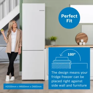 Bosch KGN392WDFG 60cm 70/30 Frost Free Fridge Freezer - White - Image 13