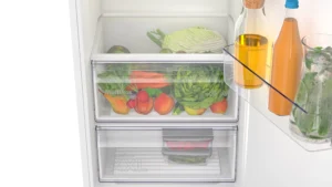 Bosch KIR81NSE0G 54.1cm Built-In Tall Larder Fridge - White - Image 4