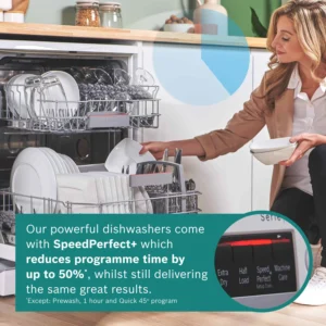 Bosch SMS4EKW06G Dishwasher - White - 13 Place Settings - Image 13