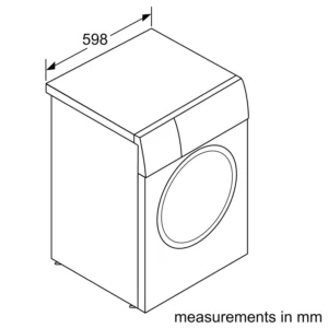Bosch WGG244ZCGB 9kg 1400 Spin Washing Machine - Graphite - Image 15