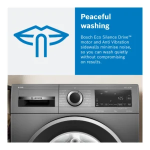 Bosch WGG244ZCGB 9kg 1400 Spin Washing Machine - Graphite - Image 9