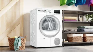 Bosch WTH85223GB 8kg Heat Pump Tumble Dryer - White - Image 2