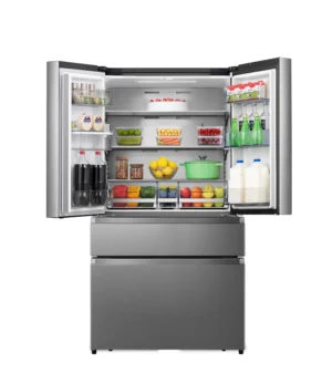 Hisense RF749N4SWSE 91.4cm 50/50 Frost Free American Fridge Freezer - Stainless Steel - Image 4