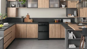 Hotpoint HDEU67V9C2B/UK 60cm Double Oven Electric Cooker with Ceramic Hob - Black - Image 10