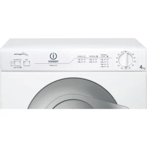 Indesit NIS41V 4kg Vented Tumble Dryer - White with Graphite Door - Image 4
