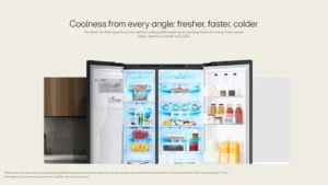 LG GSLC40PYPE 91.3cm American Fridge Freezer - Prime Silver - Image 6