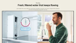 LG GSLC40PYPE 91.3cm American Fridge Freezer - Prime Silver - Image 8