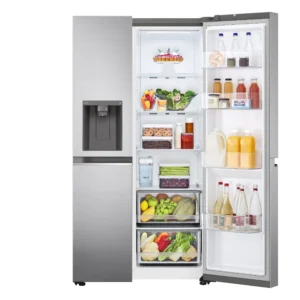 LG GSLV71PZTD 91.3cm Frost Free American Style Fridge Freezer - Shiny Steel - Image 10