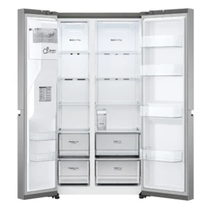 LG GSLV71PZTD 91.3cm Frost Free American Style Fridge Freezer - Shiny Steel - Image 5