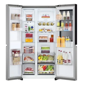 LG GSVV80PYLL 91.3cm 50/50 Frost Free American Fridge Freezer - Prime Silver - Image 6