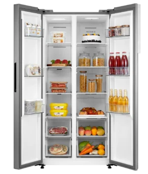Midea MDRS619FIE46 83.5cm 460L Frost Free Fridge Freezer - Stainless Steel - Image 3