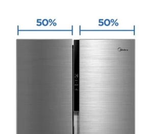 Midea MDRS619FIE46 83.5cm 460L Frost Free Fridge Freezer - Stainless Steel - Image 9