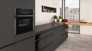NEFF C1AMG84G0B 44 Litres Built In Microwave Oven with Hot Air - Black with Graphite Trim - Image 4