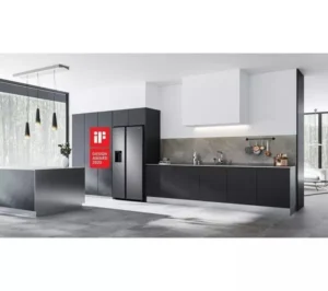 Samsung Series 8 SpaceMax™ RS68A884CSL/EU American-Style Smart Fridge Freezer - Aluminium - Image 9