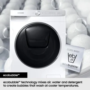 Samsung Series 5 AI Energy WW90CGC04DABEU 9kg 1400 Spin Smart Washing Machine - Black - Image 9