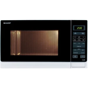 Sharp R372WM 25 Litre Solo Microwave - White - Image 3