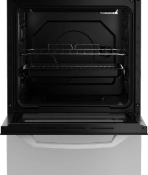 Zenith ZE503W 50cm Electric Single Oven with solid plate - hob White - Image 5