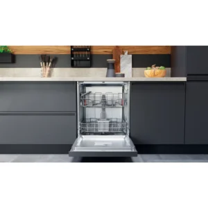 Hotpoint H3BL626XUK Full Size Semi Integrated Brushed Steel Dishwasher - Image 5