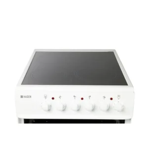 Haden HE50DOMW 50cm Double Electric Cooker with Ceramic Hob - Image 3