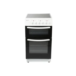 Haden HE50DOMW 50cm Double Electric Cooker with Ceramic Hob - Image 2