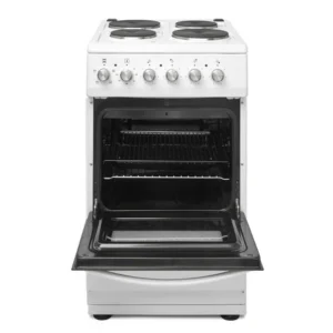 Haden HES050W 50cm Electric Cooker with Solid Plate Hob - Image 3