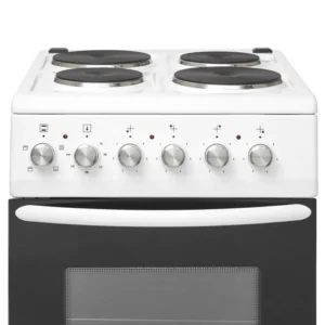Haden HES050W 50cm Electric Cooker with Solid Plate Hob - Image 2
