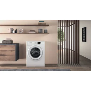 Hotpoint NSWF846WUK AntiStain 8kg 1400 Spin Washing Machine - White - Image 3